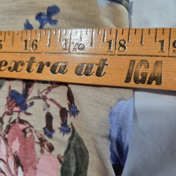 EUC EGS FLORAL TANK TOP SOFT AND FLOWY SIZE MEDIUM - Picture 15 of 16